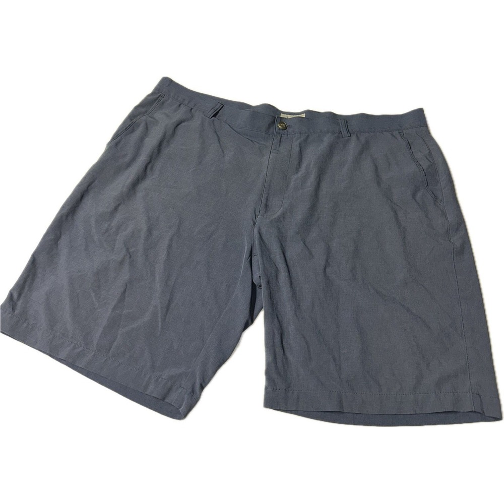 Peter Millar Blue Golf Shorts Men's Size 42 Waist 1898 Logo‎ Athletic